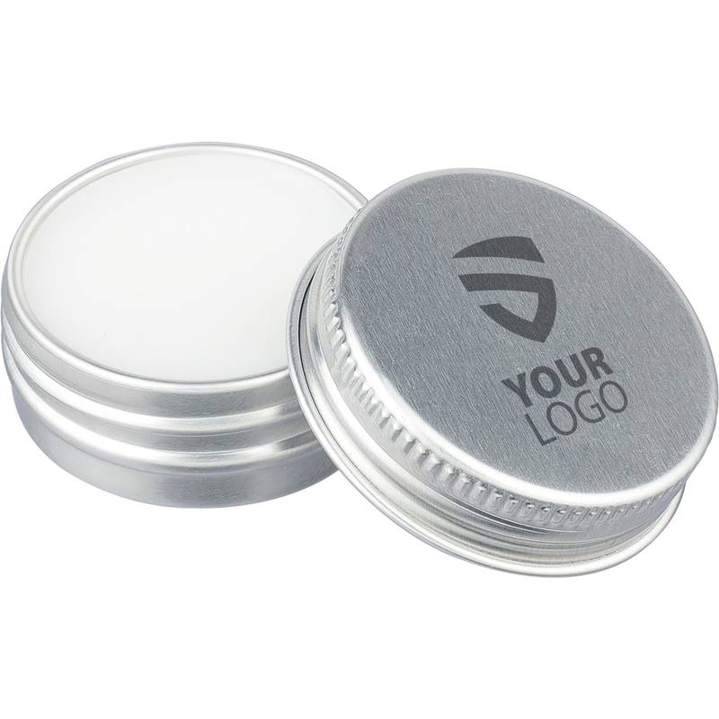 Balzam na pery z kovového plechu Kevin, sivá strieborná Balzam na pery z kovového plechu Kevin, sivá strieborná