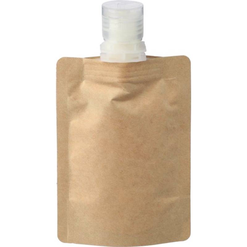 Papierové vrecko na opaľovacie mlieko Kyle, hnedá Papierové vrecko na opaľovacie mlieko Kyle, hnedá