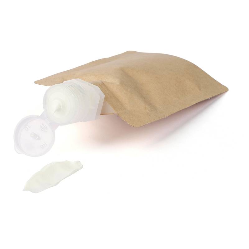 Papierové vrecko na opaľovacie mlieko Kyle, hnedá Papierové vrecko na opaľovacie mlieko Kyle, hnedá