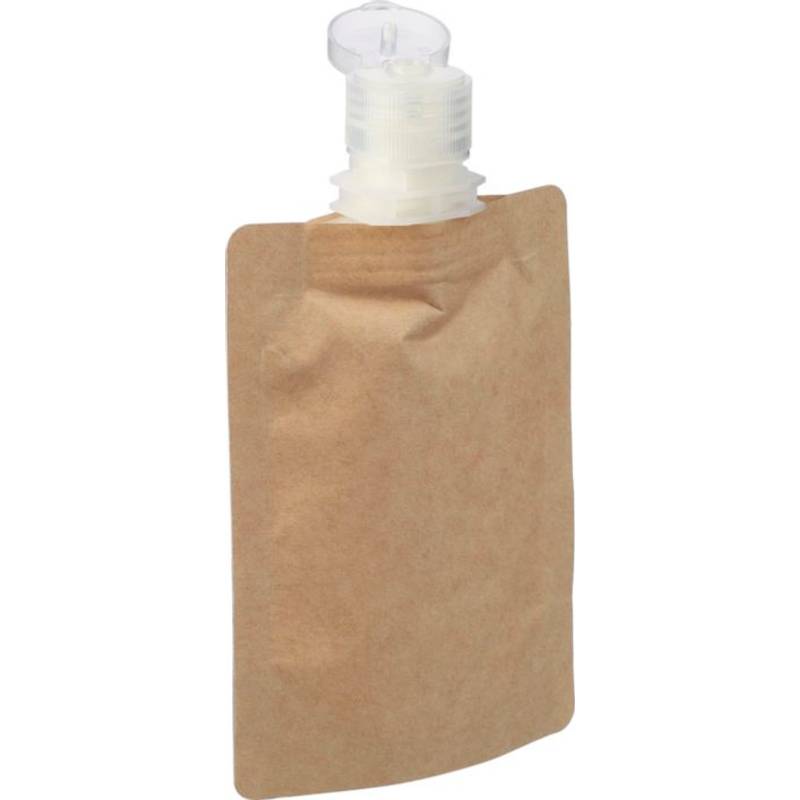 Papierové vrecko na opaľovacie mlieko Kyle, hnedá Papierové vrecko na opaľovacie mlieko Kyle, hnedá