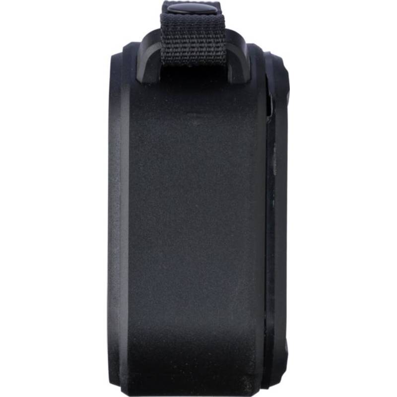 Recyklovaný ABS vonkajší reproduktor Lois, čierna Recyklovaný ABS vonkajší reproduktor Lois, čierna