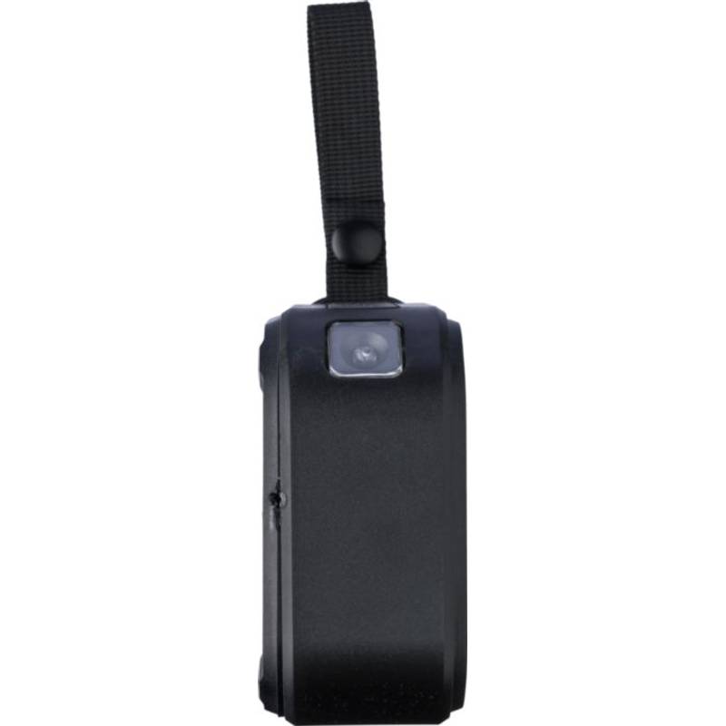 Recyklovaný ABS vonkajší reproduktor Lois, čierna Recyklovaný ABS vonkajší reproduktor Lois, čierna