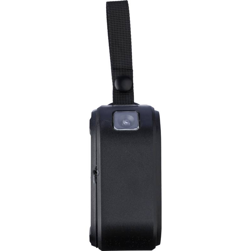 Recyklovaný ABS vonkajší reproduktor Lois, čierna Recyklovaný ABS vonkajší reproduktor Lois, čierna