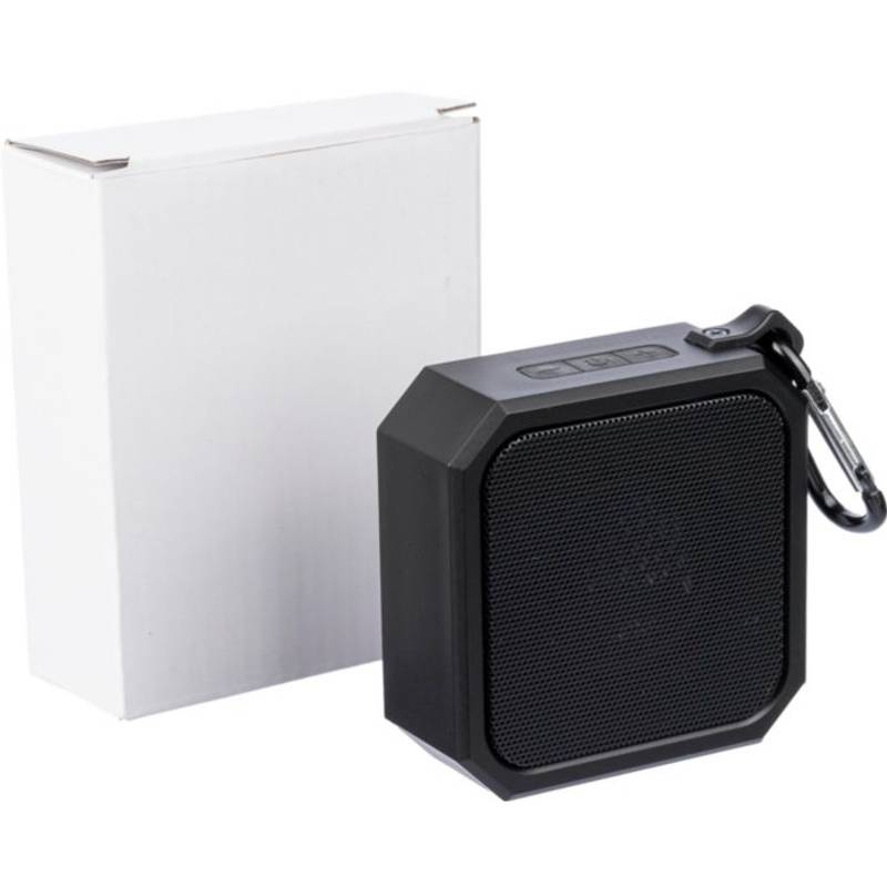 Recyklovaný ABS reproduktor Lori, čierna Recyklovaný ABS reproduktor Lori, čierna