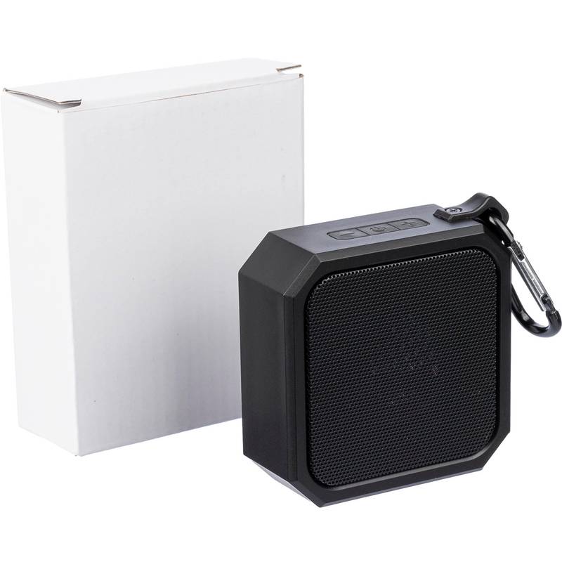 Recyklovaný ABS reproduktor Lori, čierna Recyklovaný ABS reproduktor Lori, čierna