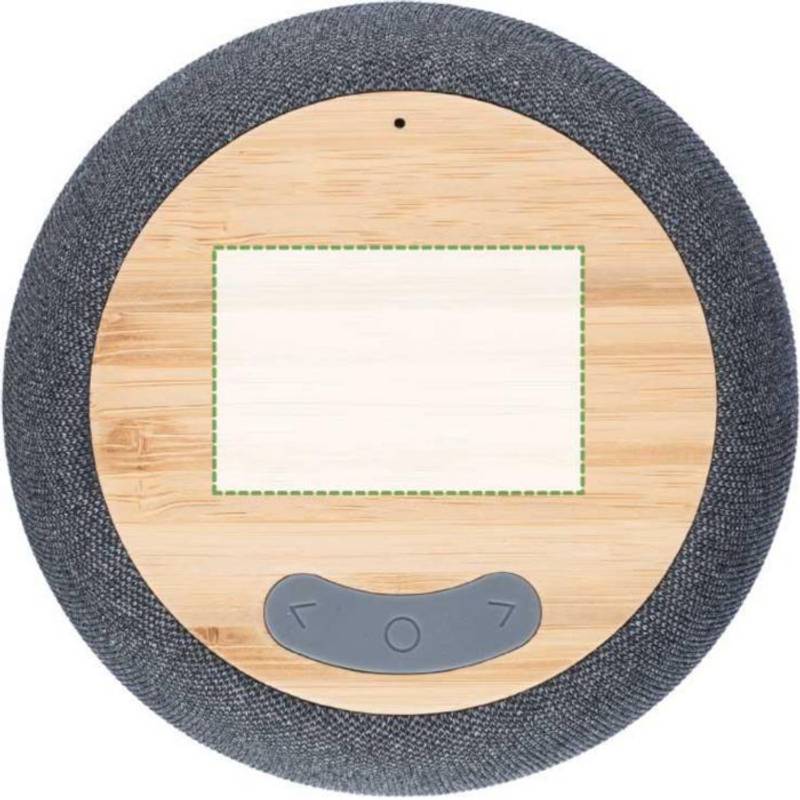 Recyklovaný bambusový reproduktor Lyle, čierna Recyklovaný bambusový reproduktor Lyle, čierna