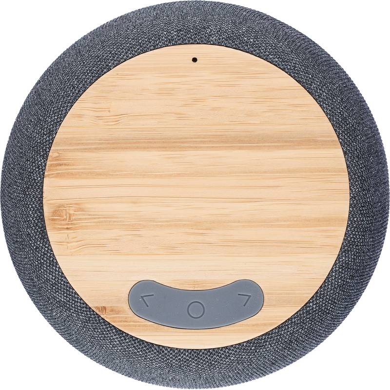 Recyklovaný bambusový reproduktor Lyle, čierna Recyklovaný bambusový reproduktor Lyle, čierna