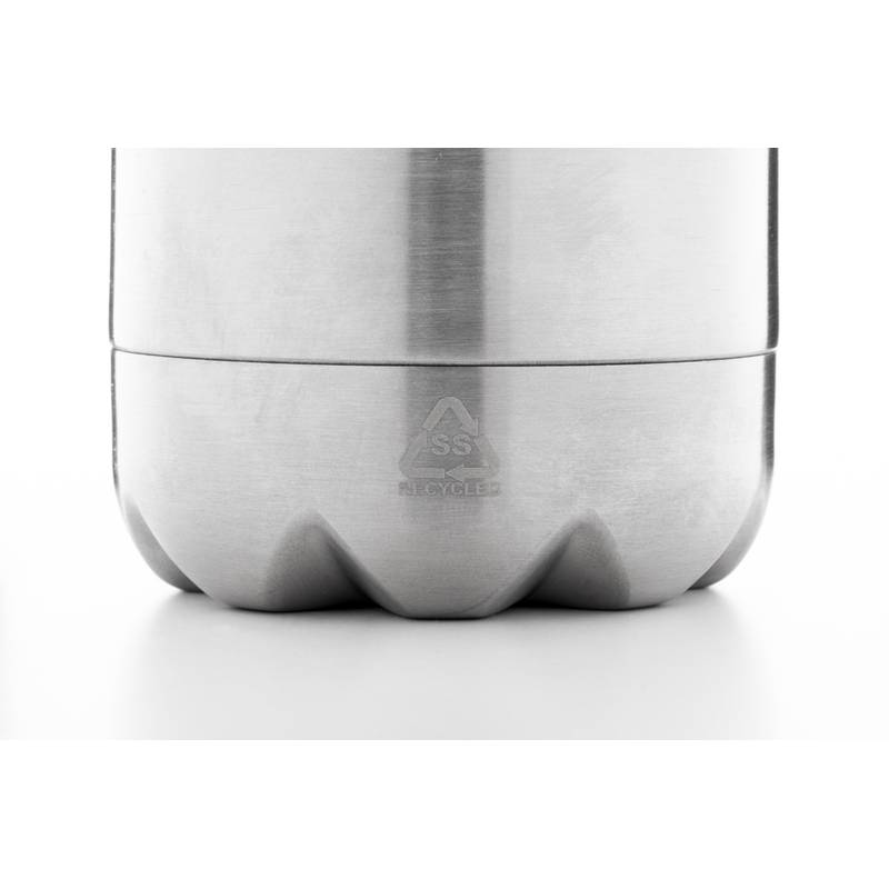 Rinsul izolovaná láhev, šedá stříbrná Rinsul izolovaná láhev, šedá stříbrná