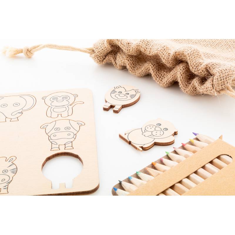 Matchmor hra s přizpůsobením barev, hnědá přírodní Matchmor hra s přizpůsobením barev, hnědá přírodní