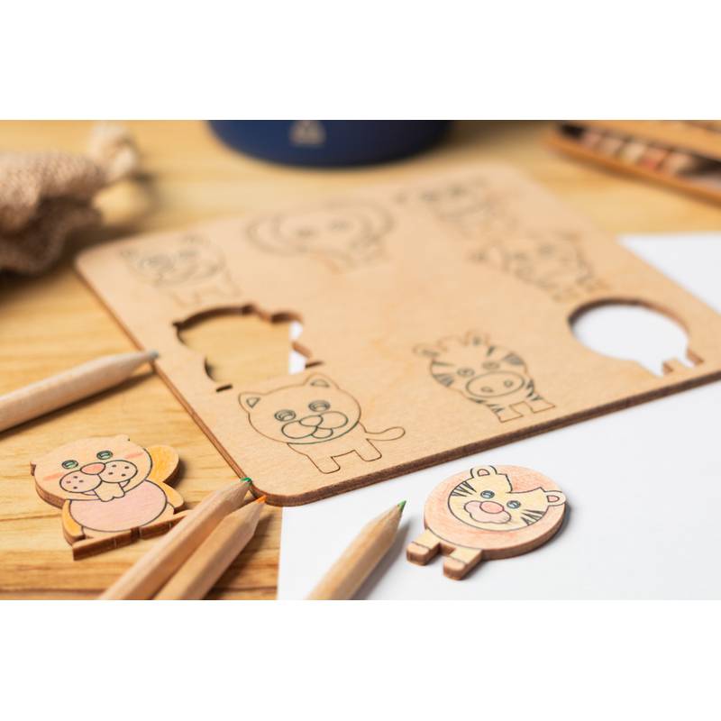 Matchmor hra s přizpůsobením barev, hnědá přírodní Matchmor hra s přizpůsobením barev, hnědá přírodní