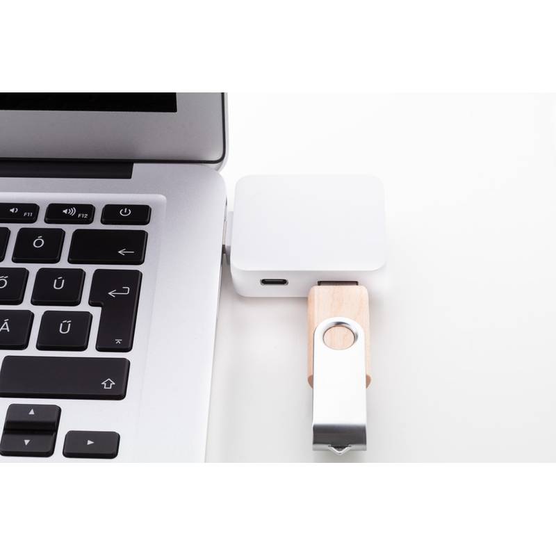 Rahubu USB hub RABS, bílá Rahubu USB hub RABS, bílá