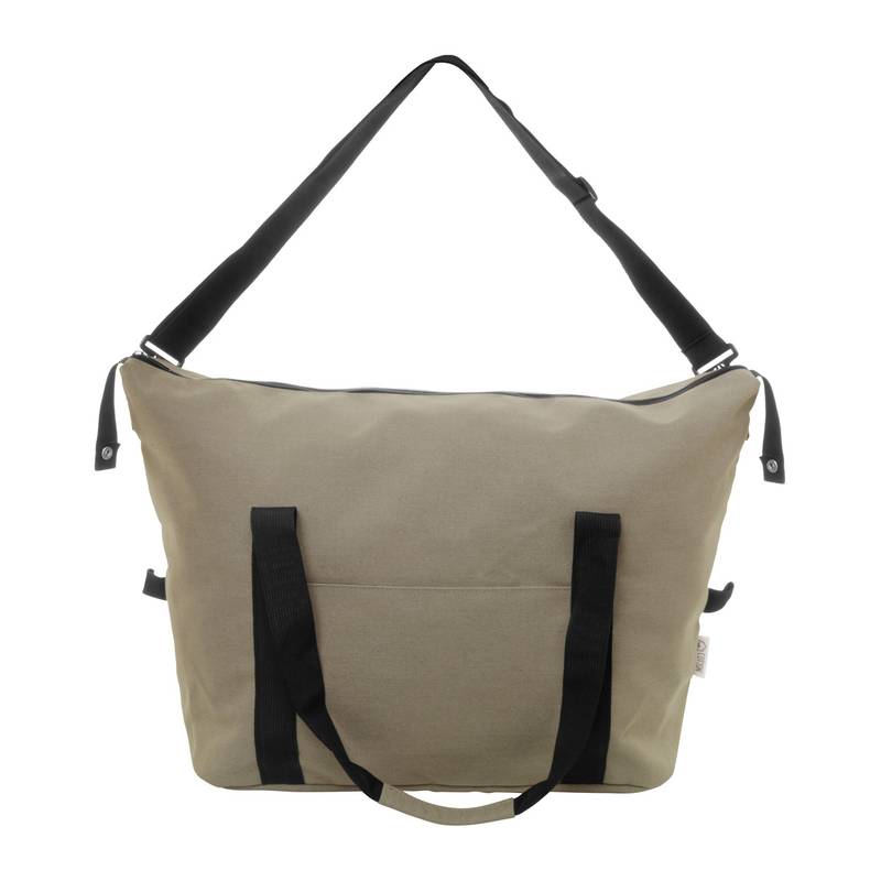 Rebyss Travel cestovní taška z recyklované plátno, hnědá přírodní Rebyss Travel cestovní taška z recyklované plátno, hnědá přírodní