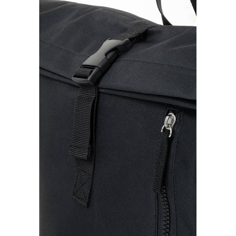 Reback RPET batoh, černá Reback RPET batoh, černá