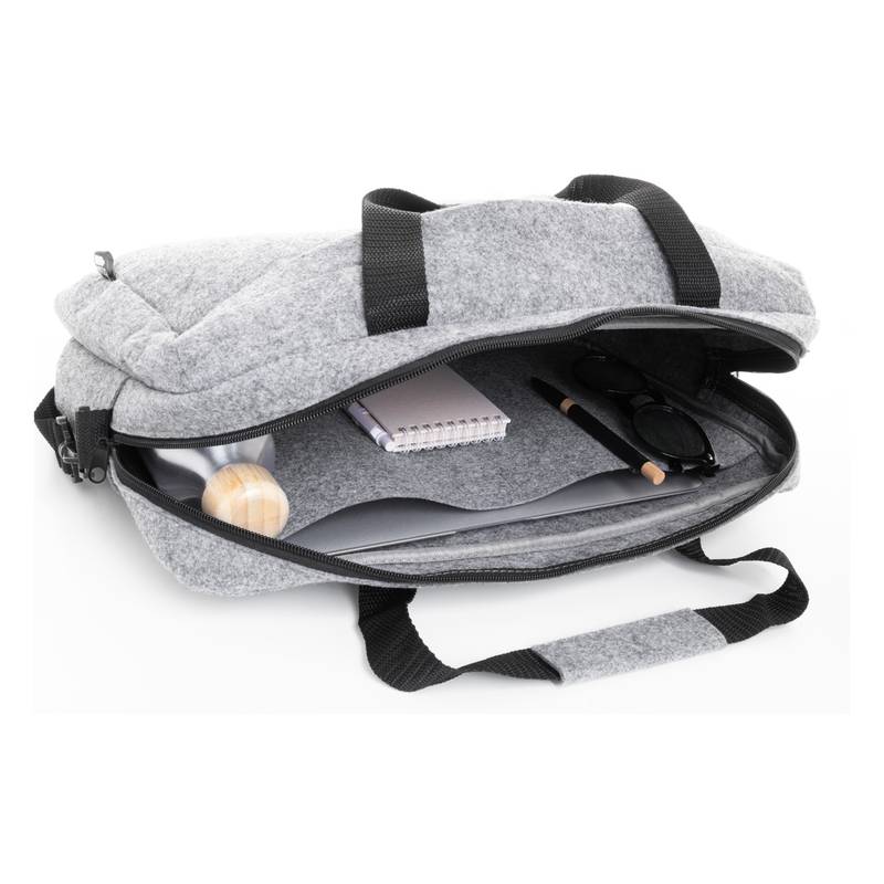 Refelt Docu RPET plstěná taška na dokumenty, šedá Refelt Docu RPET plstěná taška na dokumenty, šedá