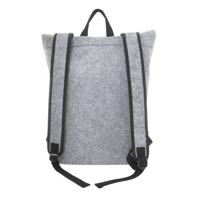 Refelt Roll RPET plstěný batoh, šedá Refelt Roll RPET plstěný batoh, šedá