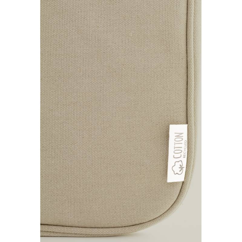 Rebyss Comp taška na notebook z recyklované plátno, hnědá přírodní Rebyss Comp taška na notebook z recyklované plátno, hnědá přírodní