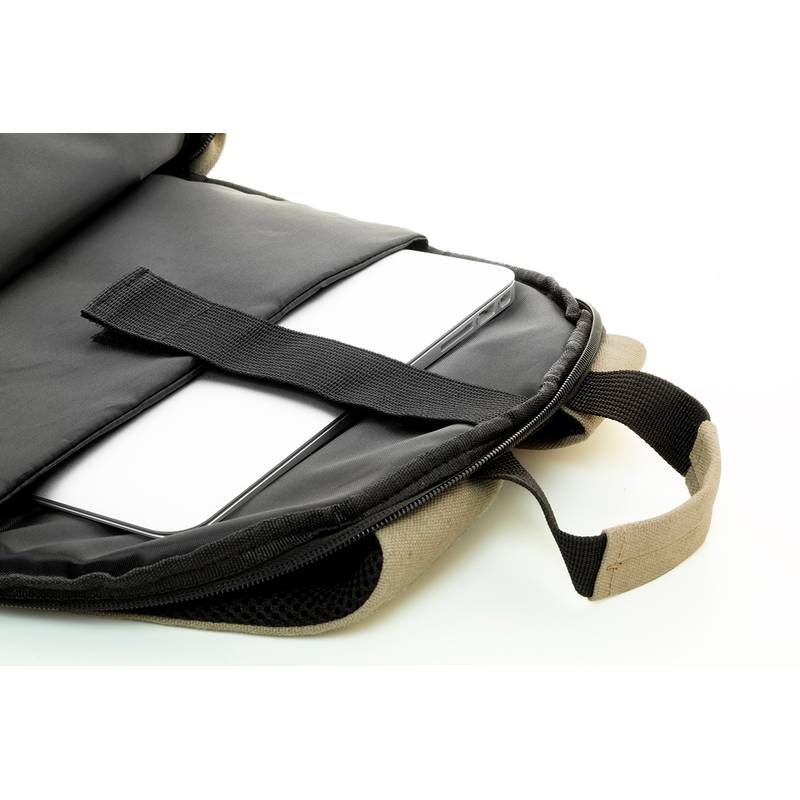 Rebyss Back batoh z recyklované plátno, hnědá přírodní Rebyss Back batoh z recyklované plátno, hnědá přírodní