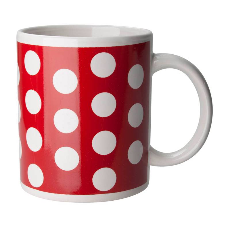 Art hrnček set, červená Art hrnček set, červená