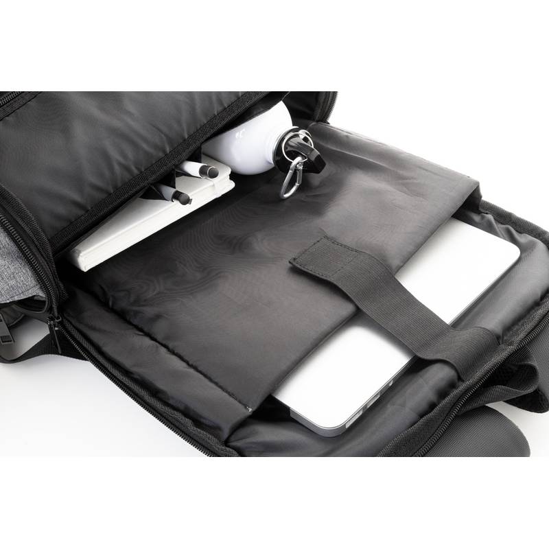 Bapuba RPET rozšiřitelný batoh, šedá Bapuba RPET rozšiřitelný batoh, šedá