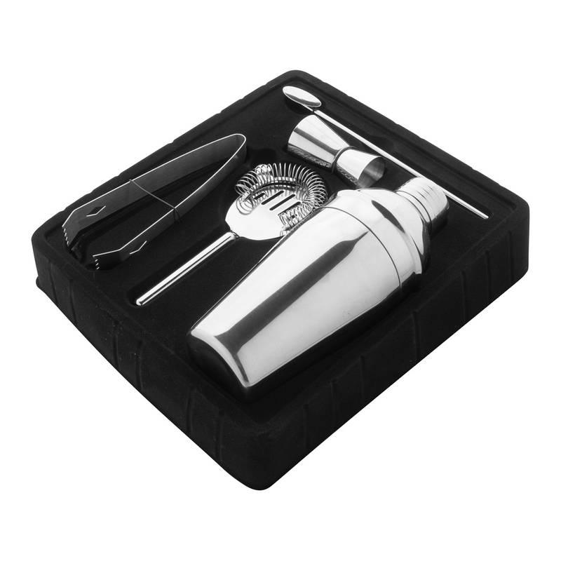 Sidecar koktejlový set, šedá stříbrná Sidecar koktejlový set, šedá stříbrná