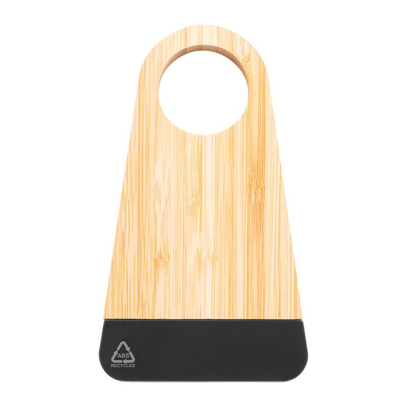 Kyoho vývrtka s držákem na láhev, hnědá přírodní Kyoho vývrtka s držákem na láhev, hnědá přírodní