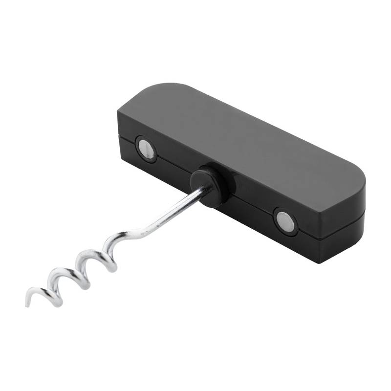 Kyoho vývrtka s držákem na láhev, hnědá přírodní Kyoho vývrtka s držákem na láhev, hnědá přírodní