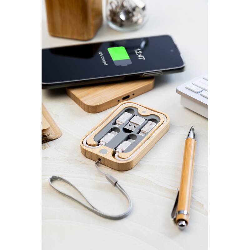 Cabsly Plus sada nabíječky, hnědá přírodní Cabsly Plus sada nabíječky, hnědá přírodní