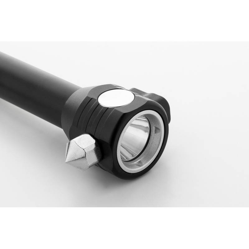 Hemmerg nouzová baterka s kladívkem, černá Hemmerg nouzová baterka s kladívkem, černá