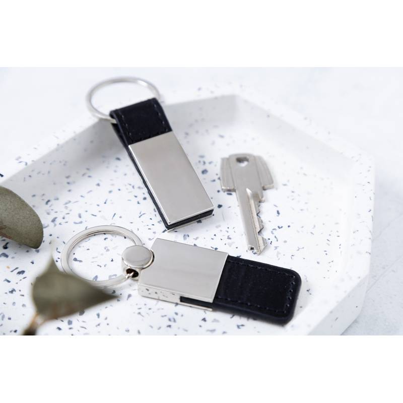 Pukke prívesok na kľúče, sivá strieborná Pukke prívesok na kľúče, sivá strieborná