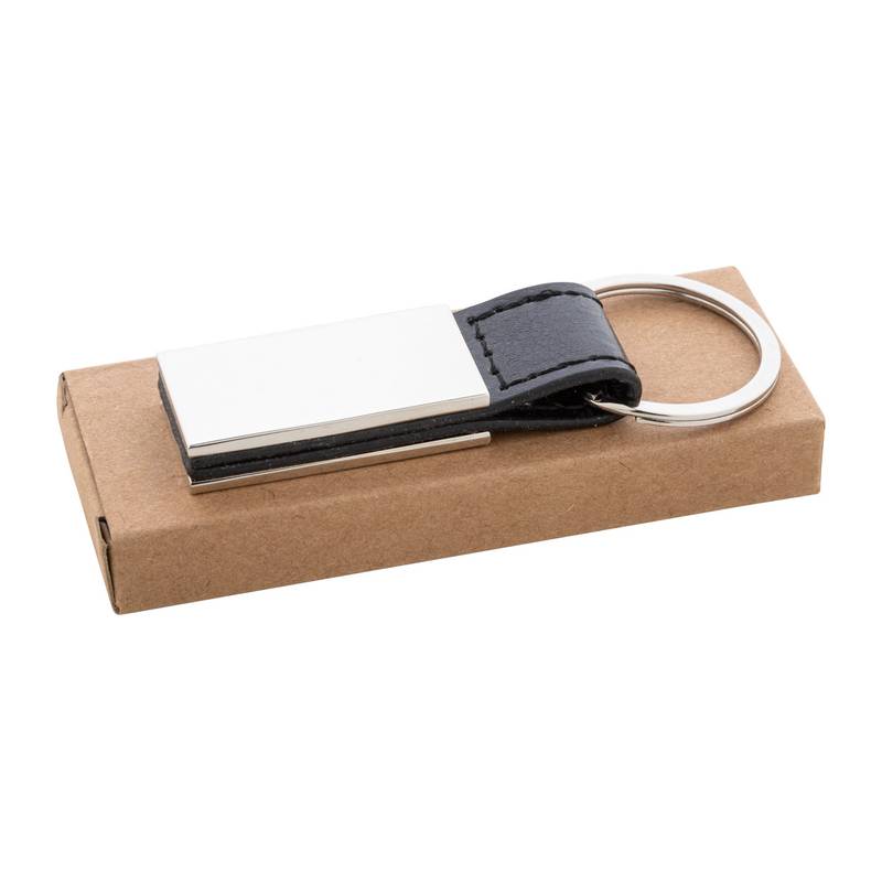 Rokke prívesok na kľúče, sivá strieborná Rokke prívesok na kľúče, sivá strieborná