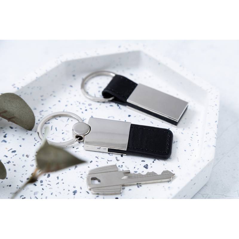 Rokke prívesok na kľúče, sivá strieborná Rokke prívesok na kľúče, sivá strieborná