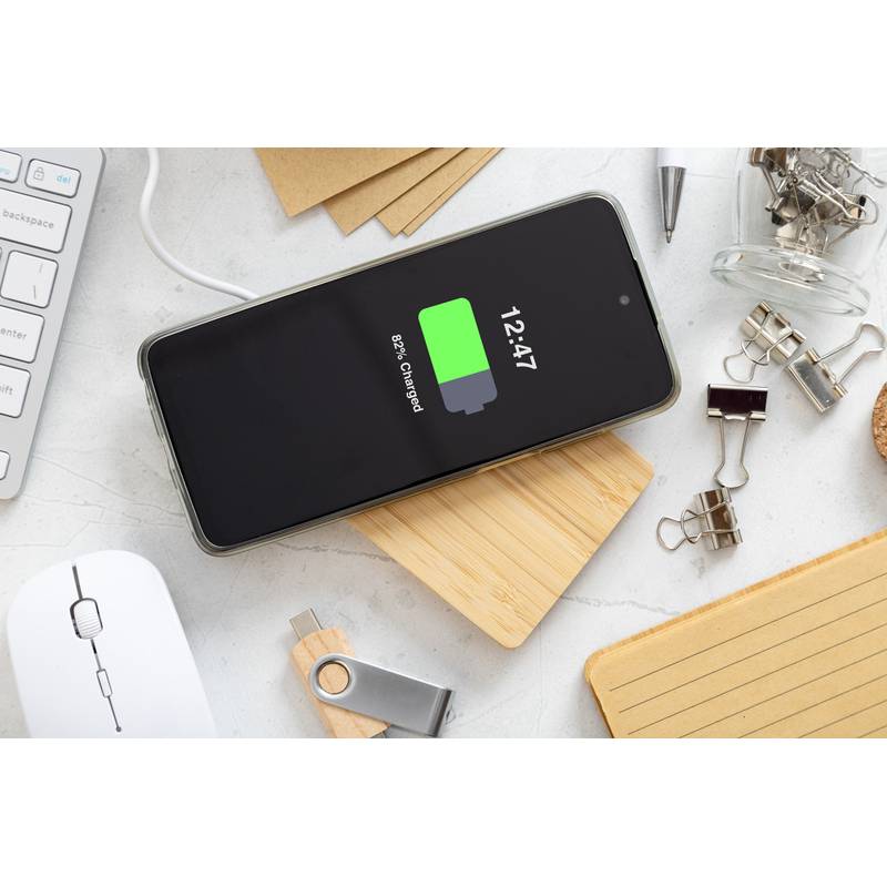 Challet bezdrátová nabíječka, hnědá přírodní Challet bezdrátová nabíječka, hnědá přírodní