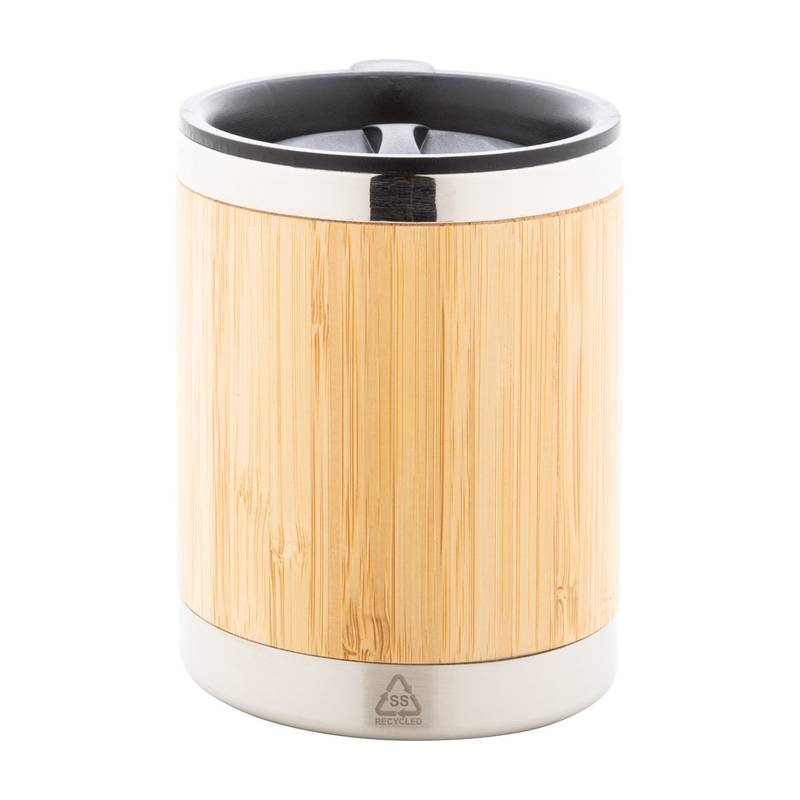 Booka Plus termo hrnek, hnědá přírodní Booka Plus termo hrnek, hnědá přírodní