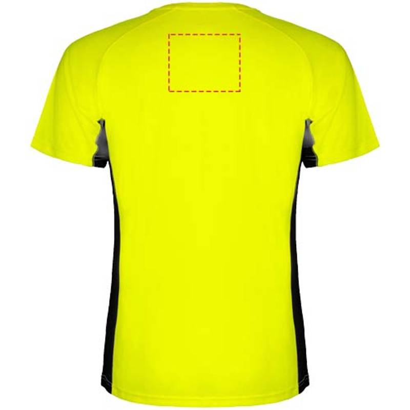 Shanghai dětské sportovní tričko s krátkým rukávem, žlutá fluor - černá, 4 Shanghai dětské sportovní tričko s krátkým rukávem, žlutá fluor - černá, 4