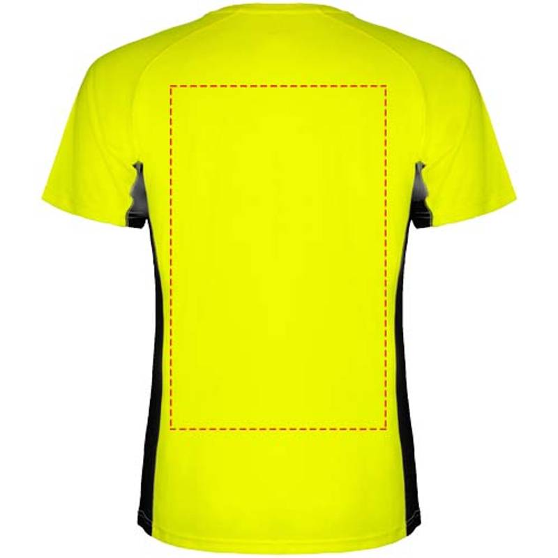 Shanghai dětské sportovní tričko s krátkým rukávem, žlutá fluor - černá, 4 Shanghai dětské sportovní tričko s krátkým rukávem, žlutá fluor - černá, 4