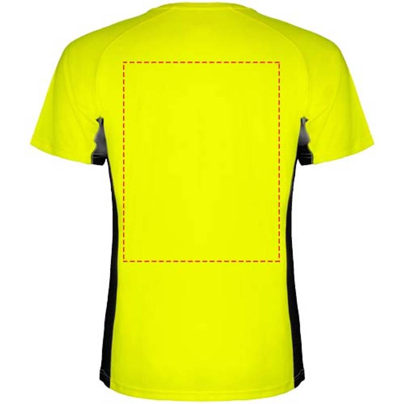 Shanghai dětské sportovní tričko s krátkým rukávem, žlutá fluor - černá, 4 Shanghai dětské sportovní tričko s krátkým rukávem, žlutá fluor - černá, 4