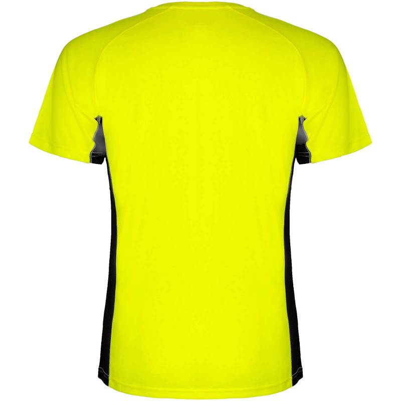 Shanghai dětské sportovní tričko s krátkým rukávem, žlutá fluor - černá, 4 Shanghai dětské sportovní tričko s krátkým rukávem, žlutá fluor - černá, 4