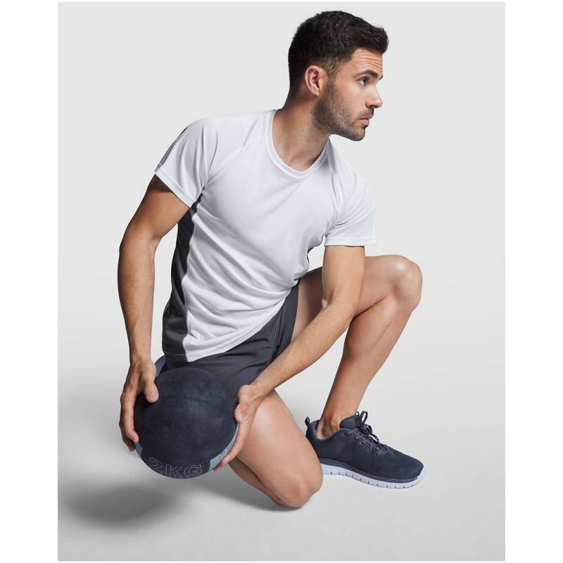 Shanghai dětské sportovní tričko s krátkým rukávem, žlutá fluor - černá, 4 Shanghai dětské sportovní tričko s krátkým rukávem, žlutá fluor - černá, 4