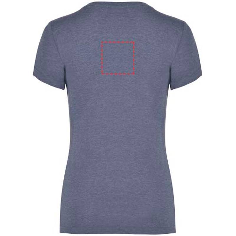 Dámske tričko s krátkym rukávom Fox, modrá Heather Denim, S Dámske tričko s krátkym rukávom Fox, modrá Heather Denim, S