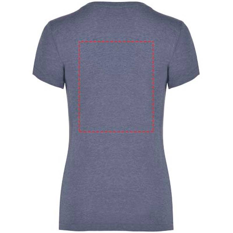 Dámske tričko s krátkym rukávom Fox, modrá Heather Denim, S Dámske tričko s krátkym rukávom Fox, modrá Heather Denim, S