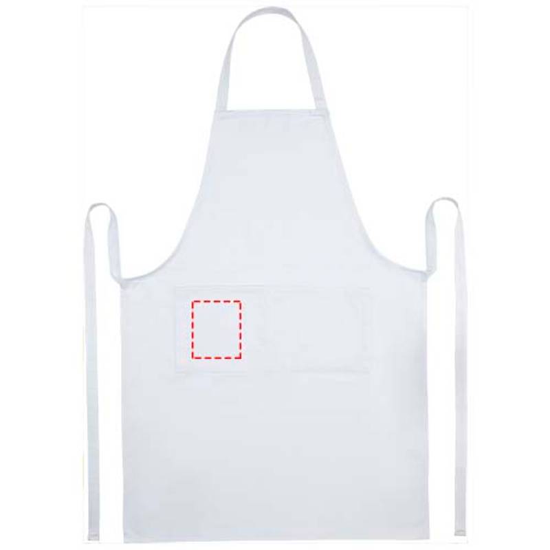 Shara 240 g/m2 Aware™ recyklovaná zástěra, bílá Shara 240 g/m2 Aware™ recyklovaná zástěra, bílá