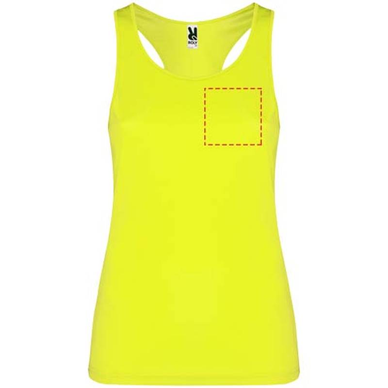 Shura dámská sportovní vesta, žltá Fluor, S Shura dámská sportovní vesta, žltá Fluor, S