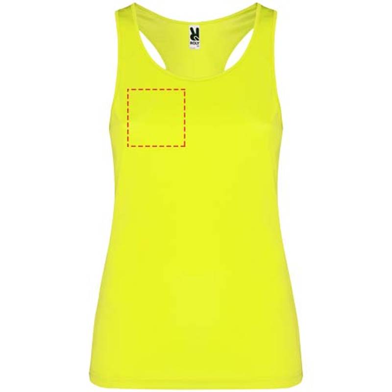 Shura dámská sportovní vesta, žltá Fluor, S Shura dámská sportovní vesta, žltá Fluor, S