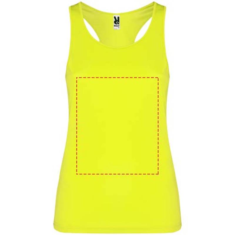 Shura dámská sportovní vesta, žltá Fluor, S Shura dámská sportovní vesta, žltá Fluor, S