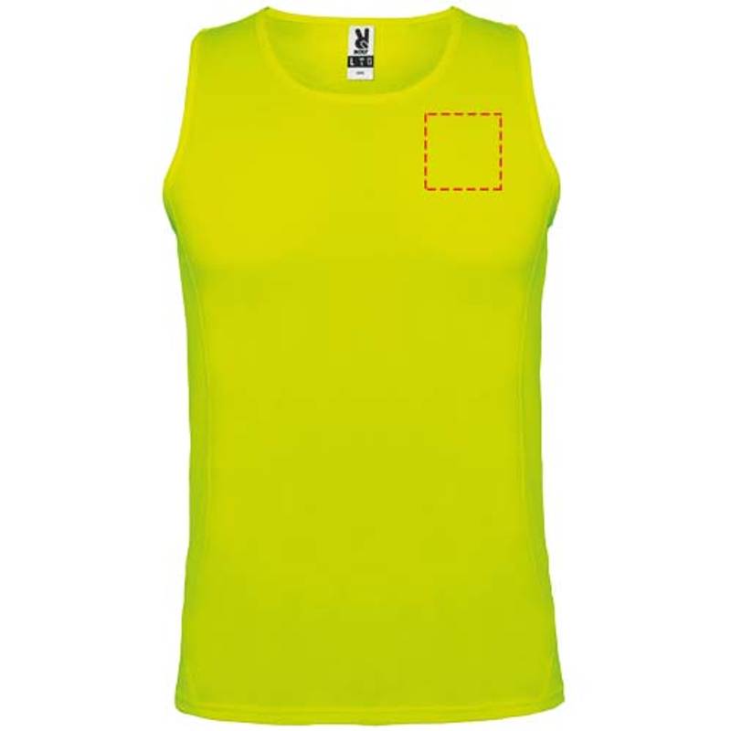 Andre detská športová vesta, žltá Fluor, 3/4 Andre detská športová vesta, žltá Fluor, 3/4