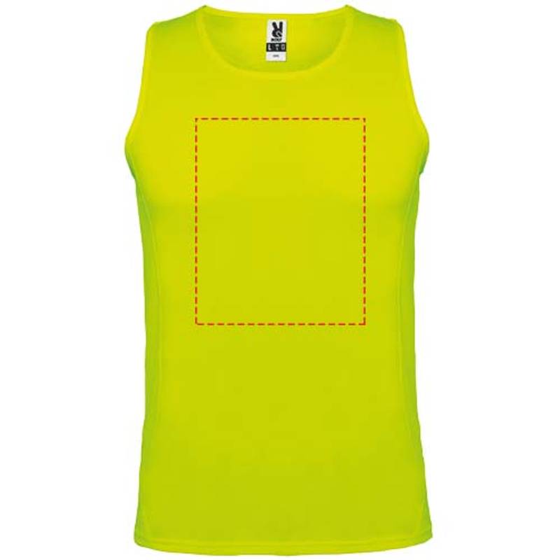 Andre detská športová vesta, žltá Fluor, 3/4 Andre detská športová vesta, žltá Fluor, 3/4