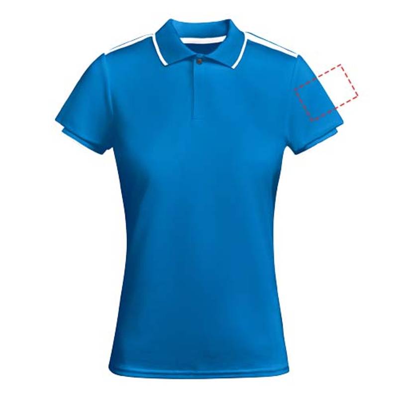 Tamil dámská sportovní polokošile s krátkým rukávem, modrá Royal - bílá, S Tamil dámská sportovní polokošile s krátkým rukávem, modrá Royal - bílá, S