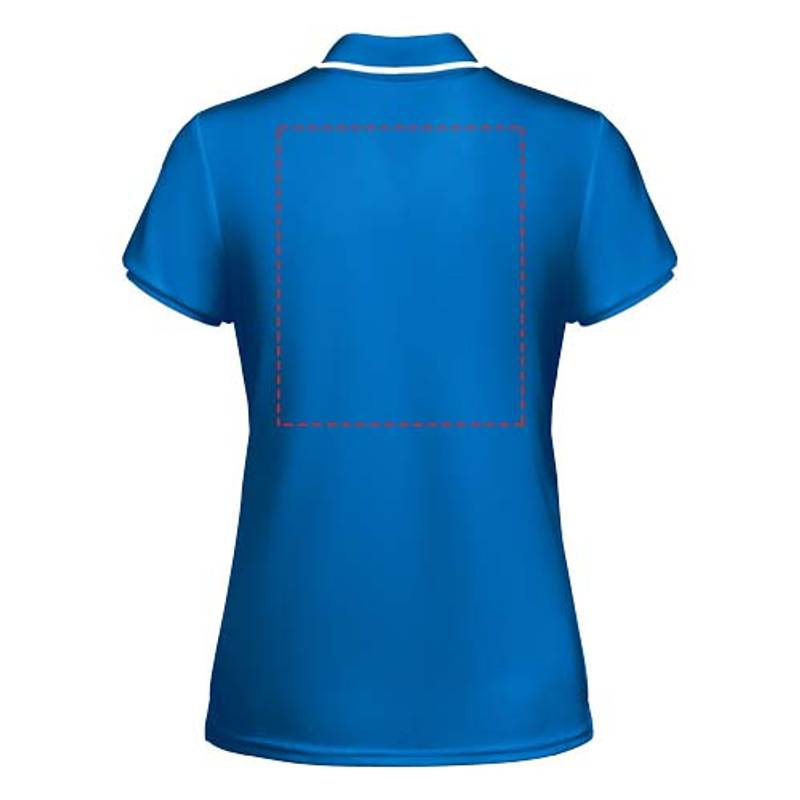 Tamil dámská sportovní polokošile s krátkým rukávem, modrá Royal - bílá, S Tamil dámská sportovní polokošile s krátkým rukávem, modrá Royal - bílá, S