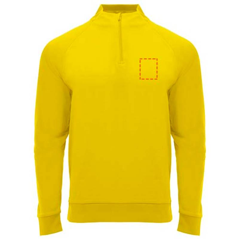 Epiro dětská mikina s dlouhým rukávem a čtvrtinovým zipem, zelená Fern, 16 Epiro dětská mikina s dlouhým rukávem a čtvrtinovým zipem, zelená Fern, 16