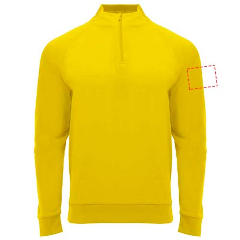 Epiro dětská mikina s dlouhým rukávem a čtvrtinovým zipem, zelená Fern, 16 Epiro dětská mikina s dlouhým rukávem a čtvrtinovým zipem, zelená Fern, 16